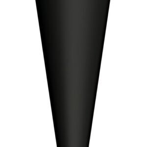 Cône scolaire ROTH vierge sans fermeture, 700 mm, noir
