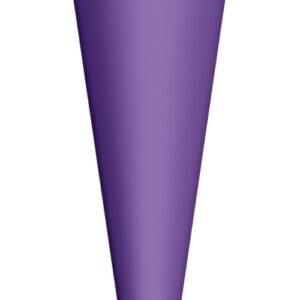 Cône scolaire ROTH vierge sans fermeture, 700 mm, violet
