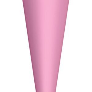 Cône scolaire ROTH vierge sans fermeture, 700 mm, rose