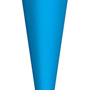 Cône scolaire ROTH vierge sans fermeture, 700 mm, bleu pacifique