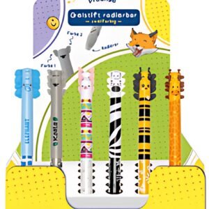 Stylo gel effaçable ROTH "ABC Friends", présentoir 36