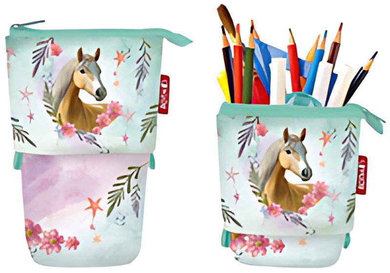 ROTH Schlamper-Etui 2in1 "Pferd Bella"