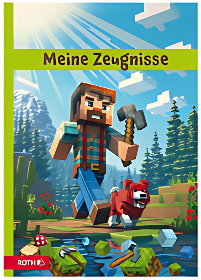 ROTH Zeugnismappe "Block Game" mit Design