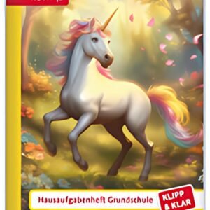 ROTH Hausaufgabenheft Klipp & Klar "Einhorntraum"
