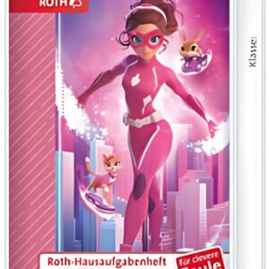 ROTH Hausaufgabenheft Kids für clevere Faule "Agentin Laura"