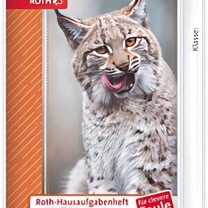 ROTH Hausaufgabenheft Tiere für clevere Faule "Luchs"
