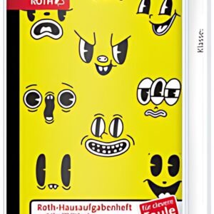 ROTH Hausaufgabenheft Teens für clevere Faule Fire Faces