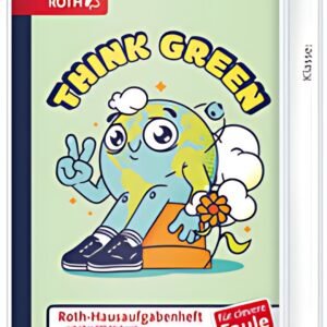 ROTH Hausaufgabenheft Teens für clevere Faule Go Green