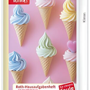 ROTH Hausaufgabenheft Teens für clevere Faule Ice Cream