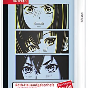 ROTH Hausaufgabenheft Teens für clevere Faule Manga Eyes