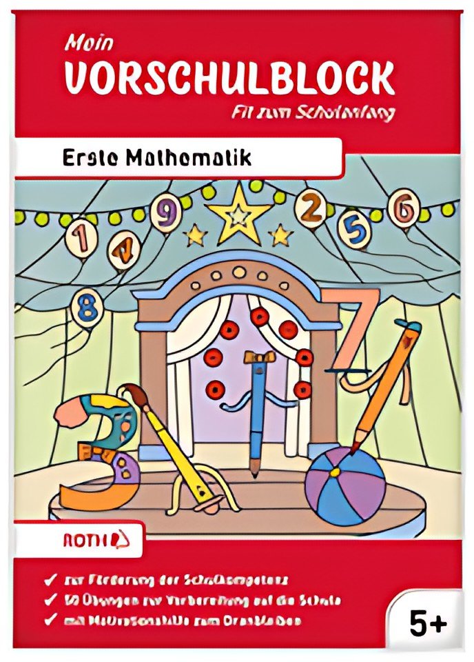 ROTH Mein Vorschulblock "Erste Mathematik", DIN A5
