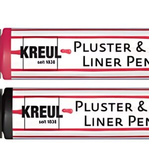 KREUL Pluster & Liner Pen, 29 ml, bleu ciel