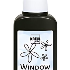 KREUL Window Color Peinture de contours, noir, 80 ml