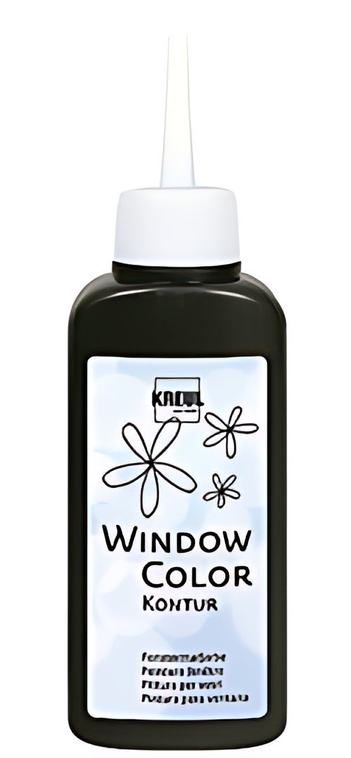 KREUL Window Color Peinture de contours, incolore, 80 ml