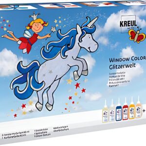 KREUL Window Color, kit monde pailleté
