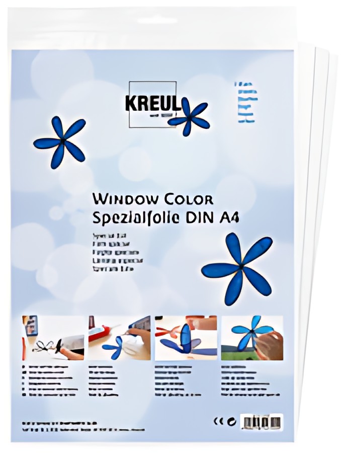 KREUL Transparent spécial Hobby Line "Glas Design", A4