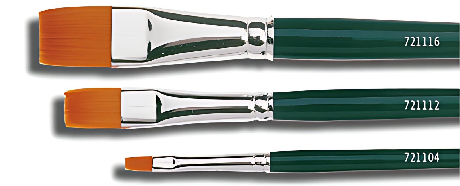 KREUL Pinceau Hobby Line BASIC, nylon, plat, N. 4