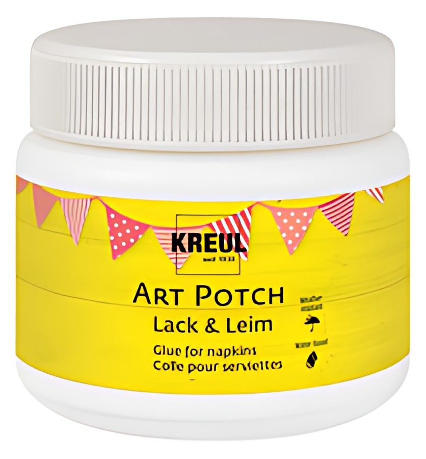 KREUL Vernis et colle ART POTCH, mate, 250 ml