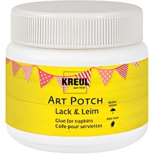 KREUL Vernis & colle pour serviette ART POTCH, mate, 750 ml