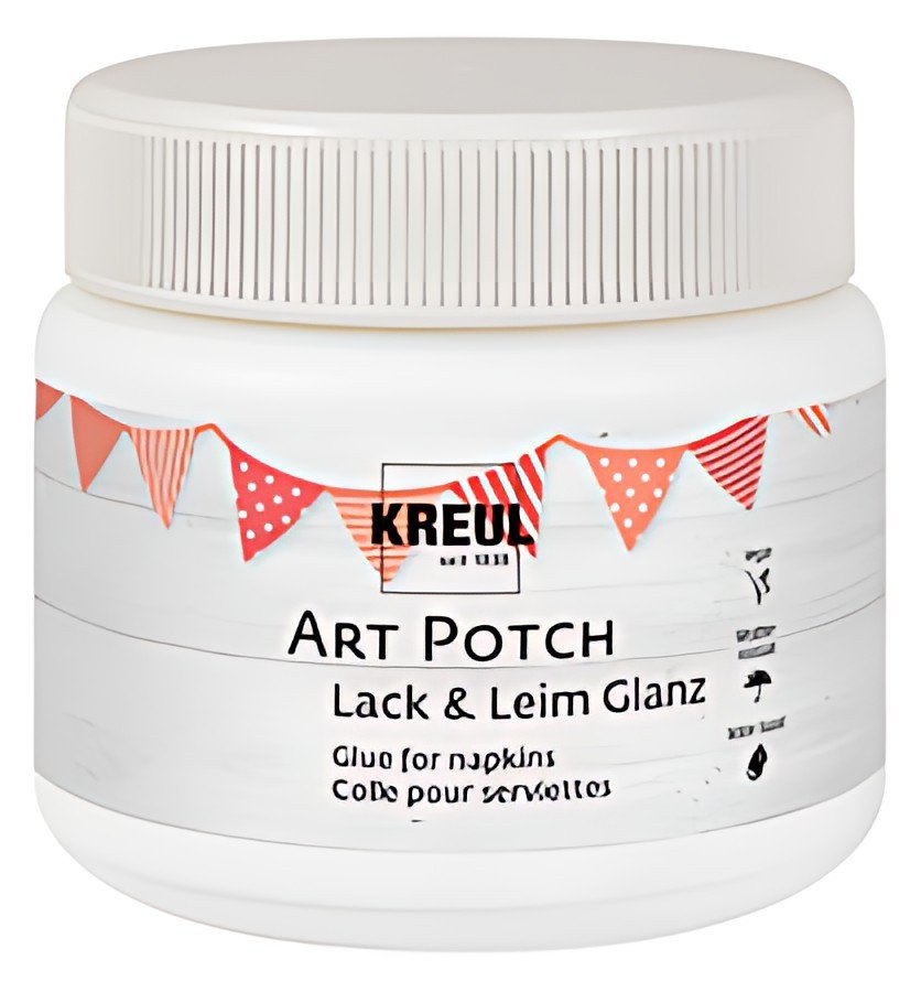 KREUL Vernis et colle pour serviettes ART POTCH, brillant