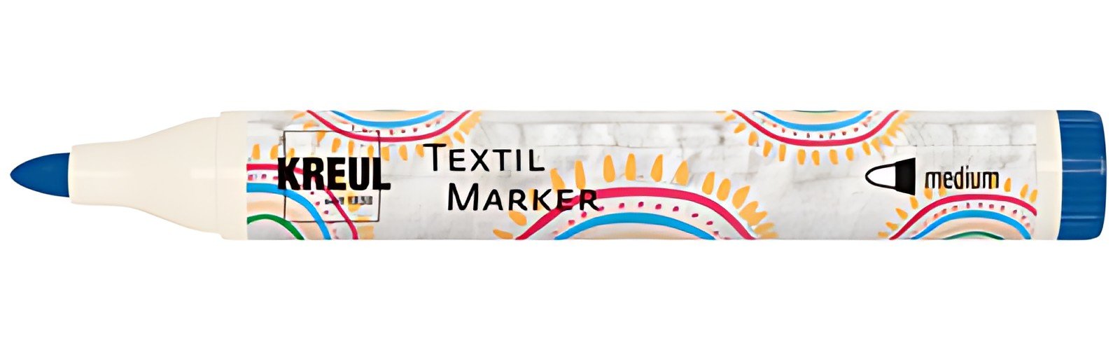 KREUL Marqueur textile medium, rose vif