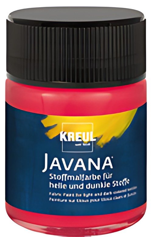 KREUL Peinture pour textiles JAVANA, 50 ml, bleu