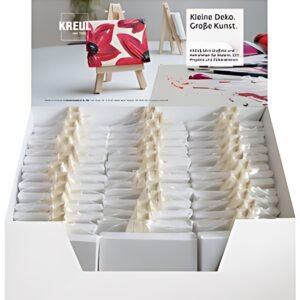 KREUL Mini châssis à toile & mini chevalet, dans présentoir