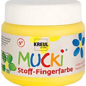 KREUL Gouache aux doigts textile "MUCKI", 150 ml, vert