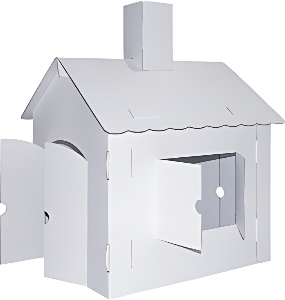 KREUL Maison de jeu XL JOYPAC, en carton ondulé