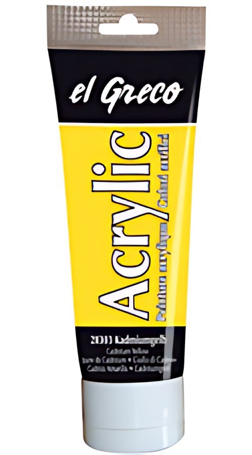 KREUL Peinture acrylique el Greco, tube 75 ml, bleu clair