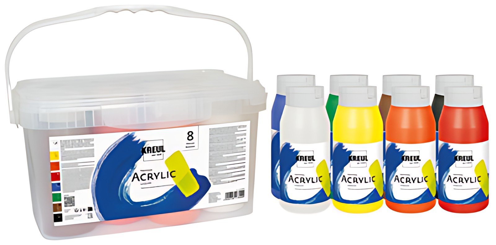 KREUL Peinture acrylique Triton Acrylic Liquid, Power Pack