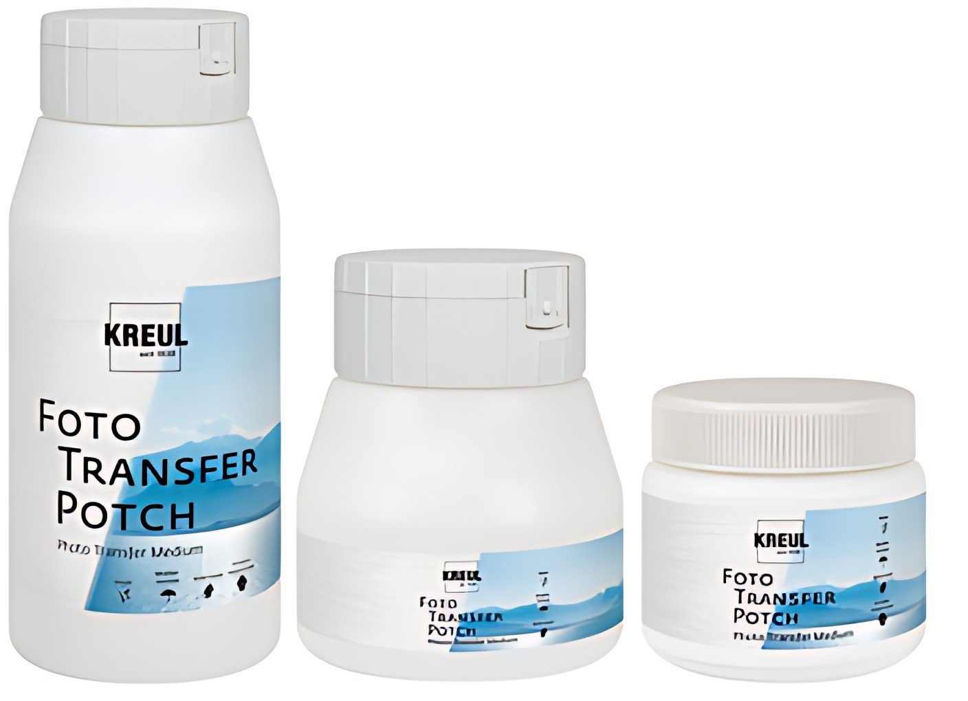 KREUL Photo transfert POTCH, 250 ml, à base d'eau