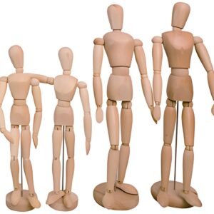 KREUL Mannequin SOLO Goya, homme, hauteur: 200 mm, en bois