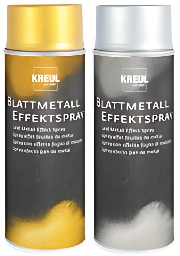 KREUL Spray à effect métallique Home Design ART DECO, argent