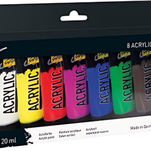 KREUL Peinture acrylique SOLO Goya Acrylic, 20 ml, set de 8