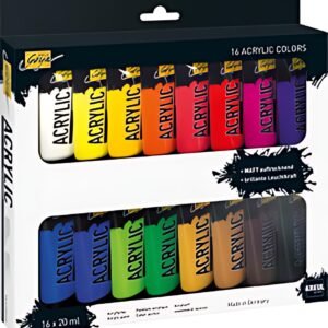 KREUL Peinture acrylique SOLO Goya Acrylic, 20 ml, kit de 16