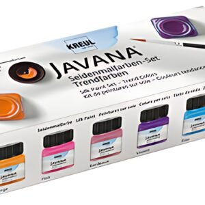 KREUL Peinture pour soie JAVANA, kit couleur tendance