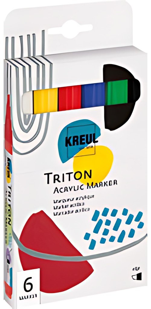 KREUL Marqueur acrylique SOLO Goya triton acrylic 1.4, kit 6