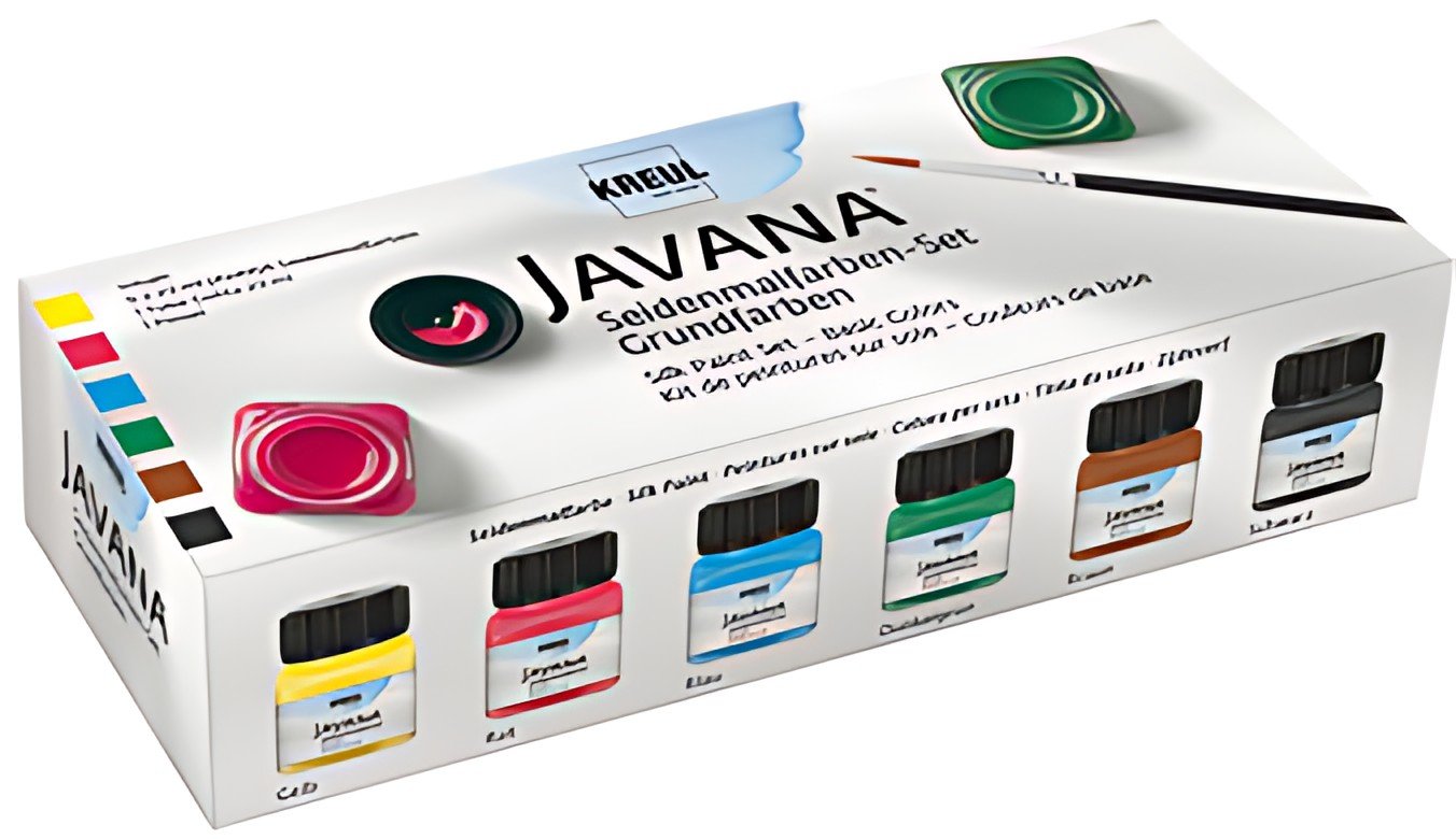 KREUL Peinture pour textiles JAVANA, kit créatif