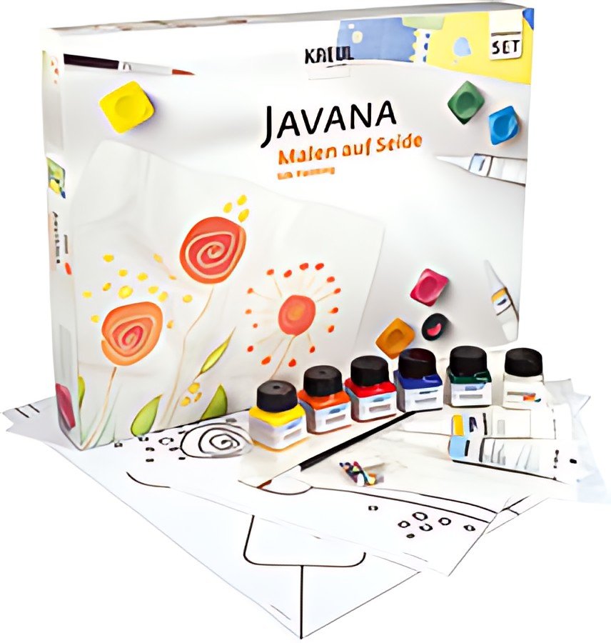 KREUL Set de peinture pour soie JAVANA