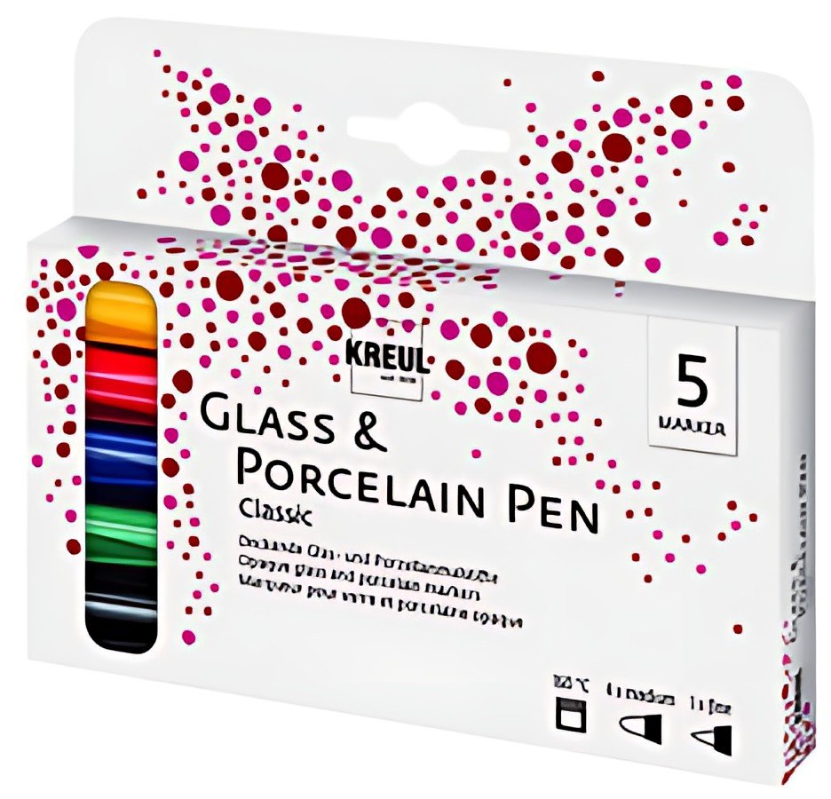 KREUL Marqueur pour porcelaine "Glass & Porcelain Pen"