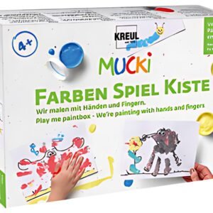 KREUL Peinture aux doigts "MUCKI", kit  5 x 50 ml