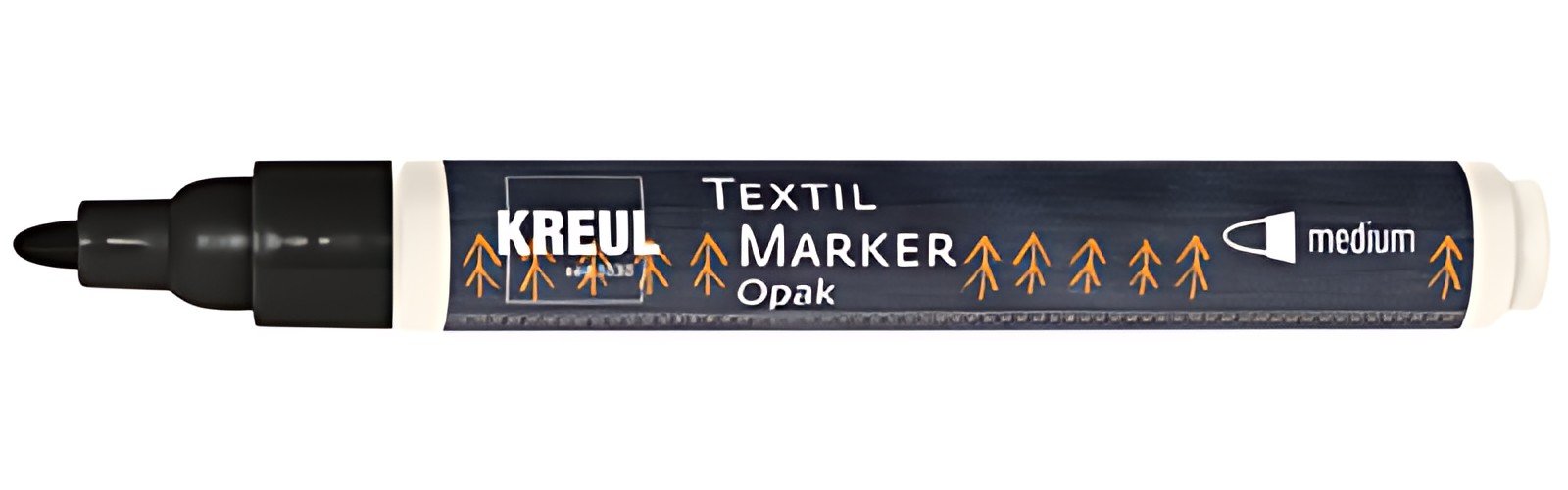 KREUL Feutre textile JAVANA "texi mäx OPAK", noir