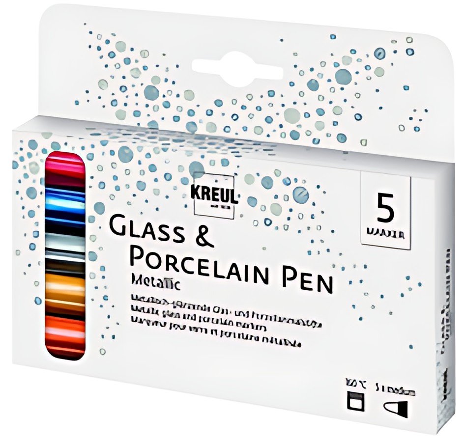 KREUL Marqueur pour porcelaine "Glass & Porcelain Pen"