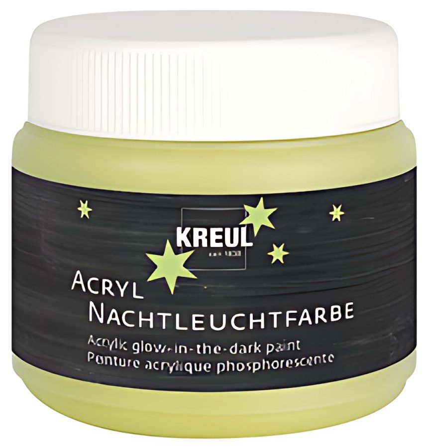 KREUL Peinture pochoir phosphorescente "éclairage de nuit"