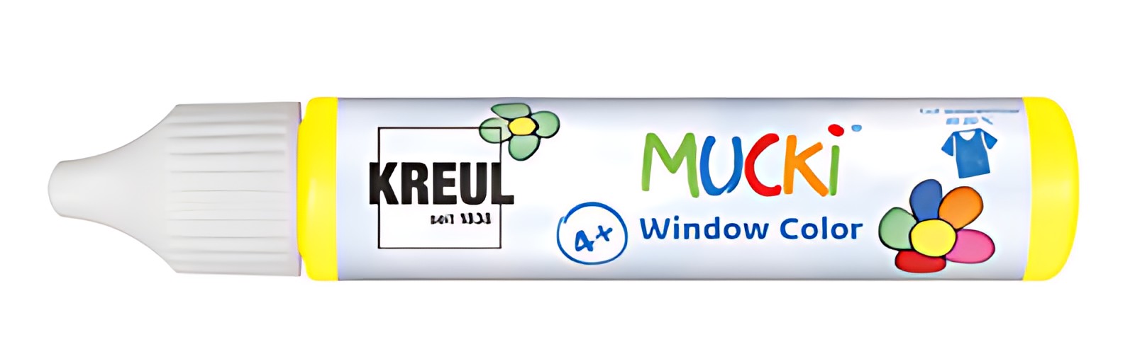 KREUL Window Color Pen "MUCKI", marron foncé, 29 ml