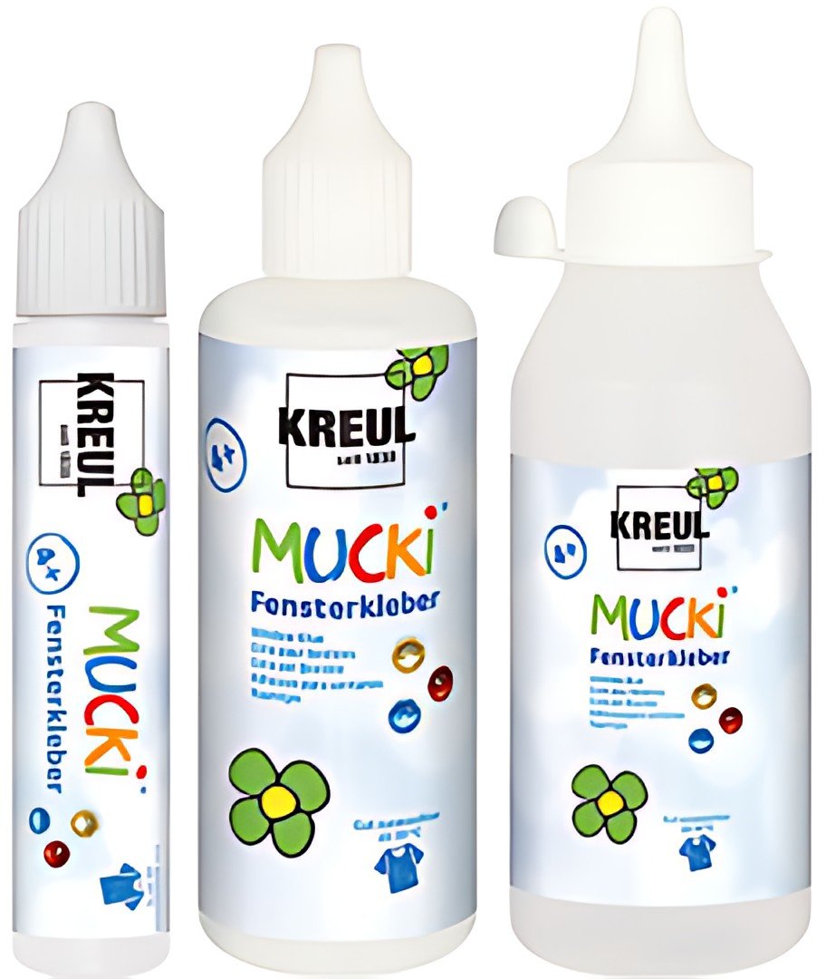 KREUL Colle de fenêtre "MUCKI", flacon de 80 ml