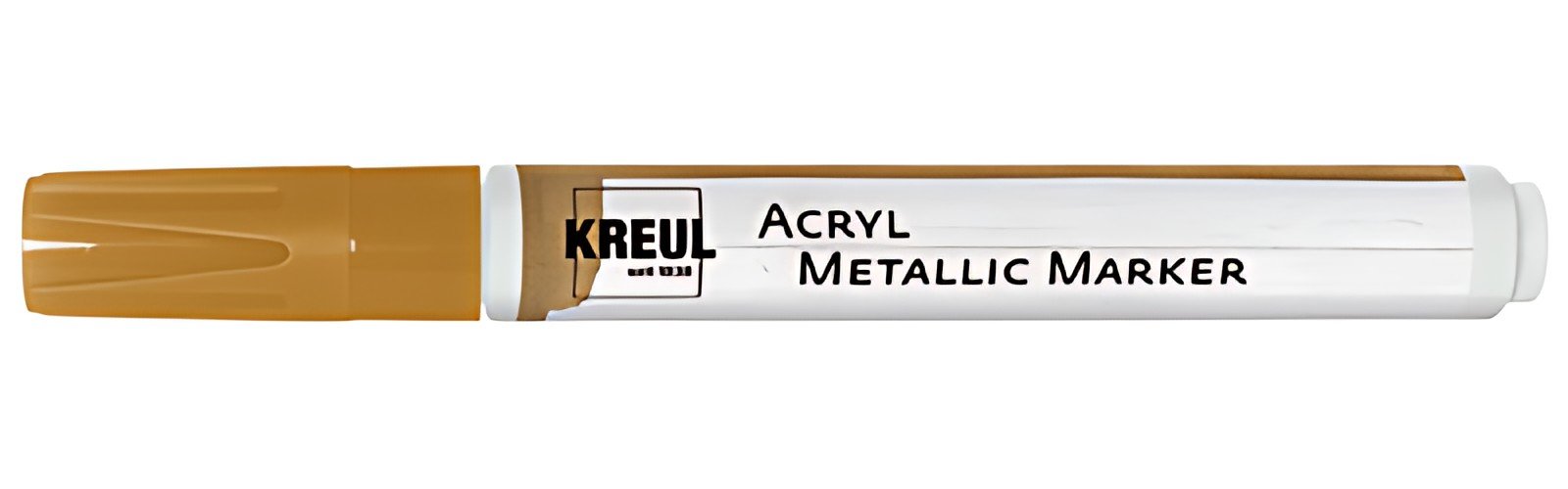 KREUL Marqueur "Acryl Metallic" médium, pointe ogive, or