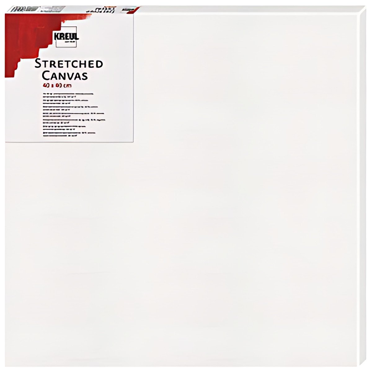 KREUL Châssis à toile Stretched Canvas, 180 x 240 mm, blanc
