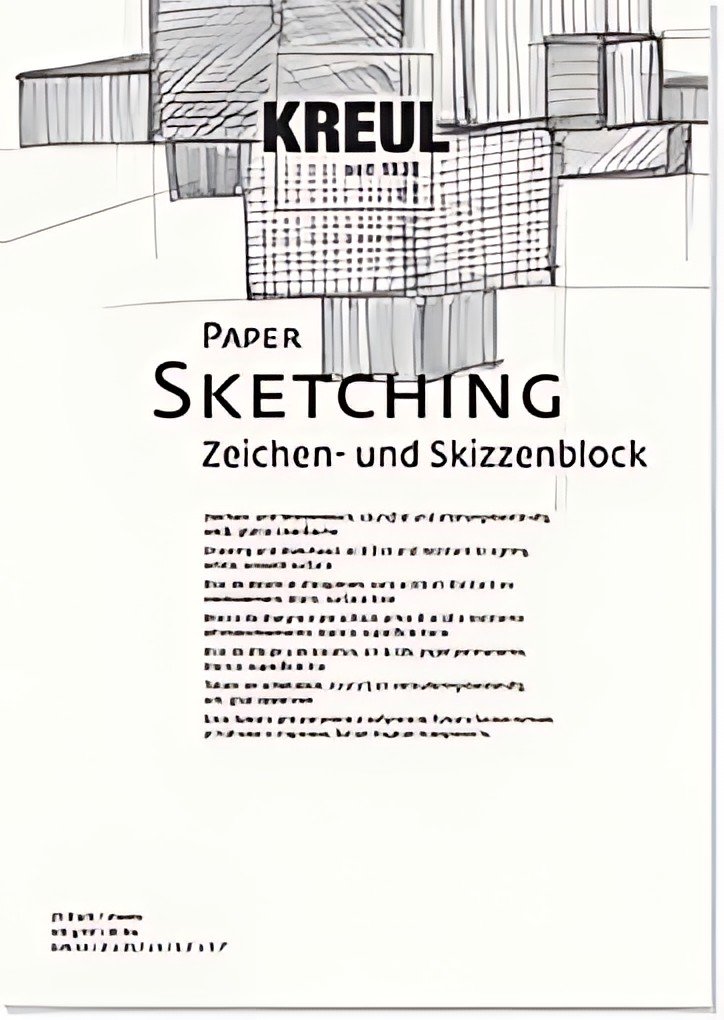 KREUL Bloc pour artistes Paper Sketching, A4, 20 feuilles